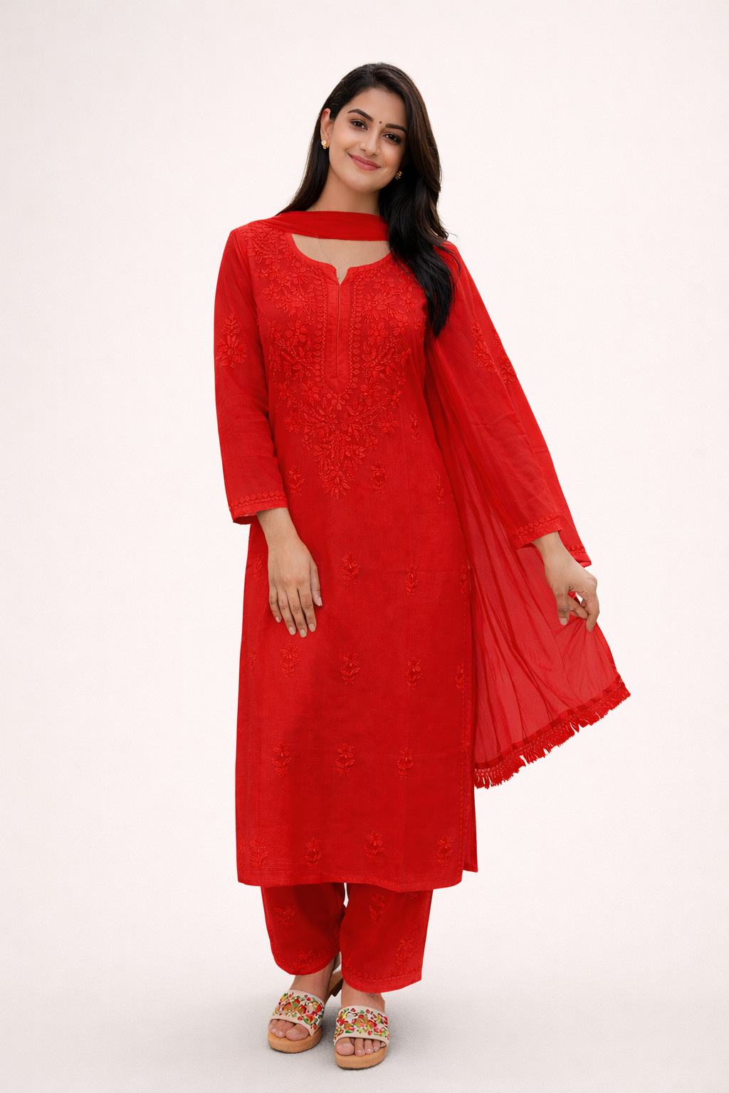 Rayon three piece pair