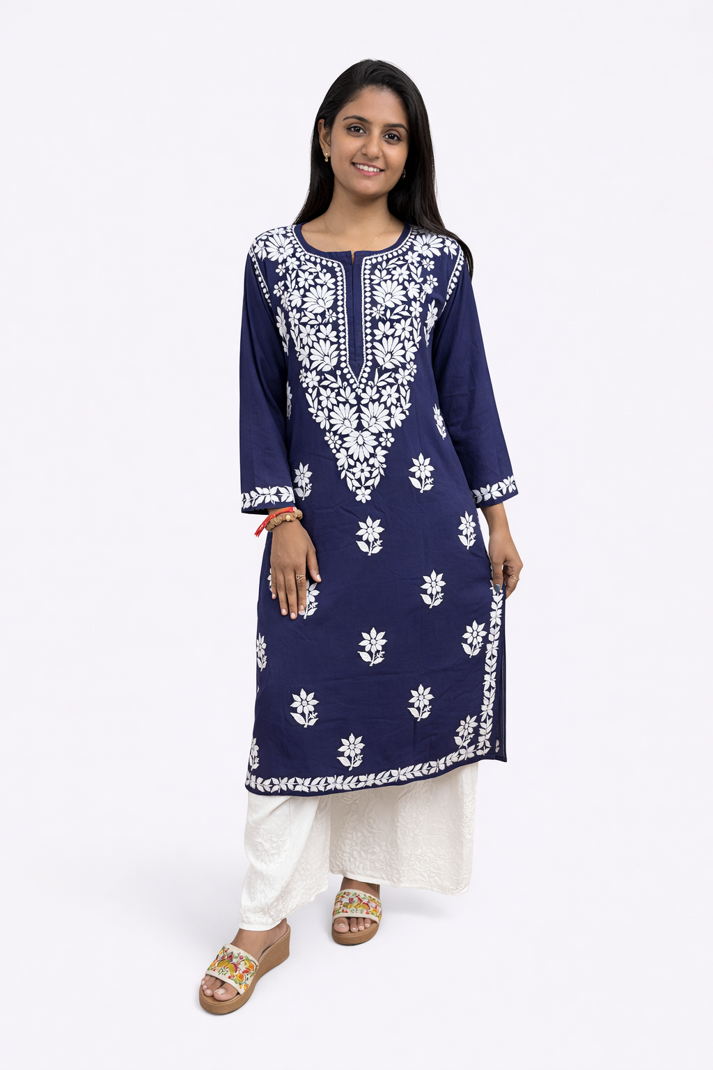 Pure modal material long kurta