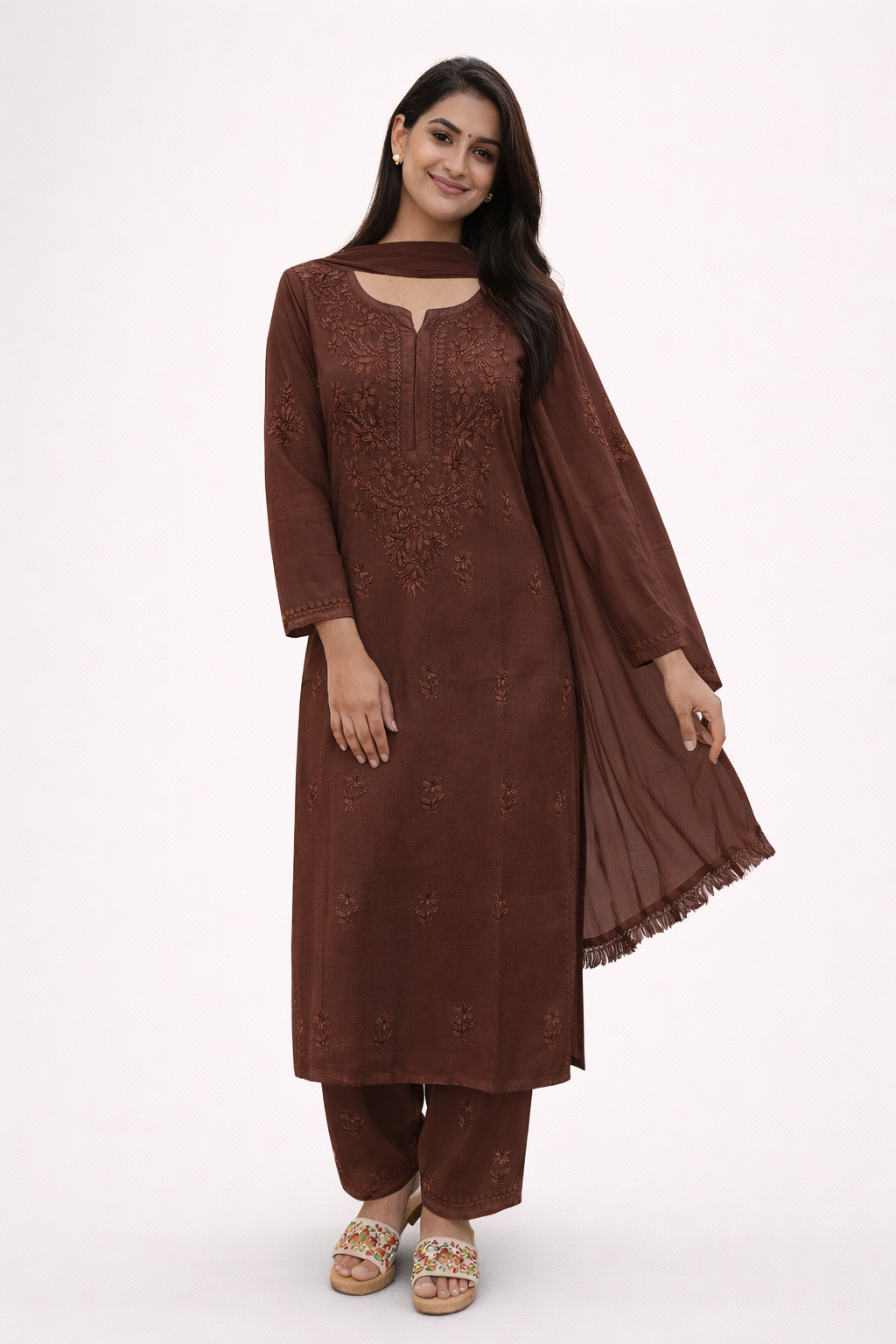 Rayon three piece pair