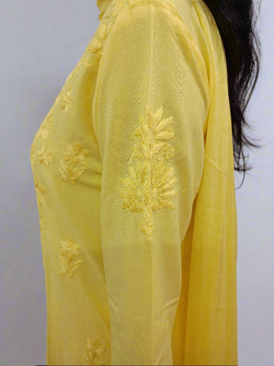 Rayon material dupatta bottom pair