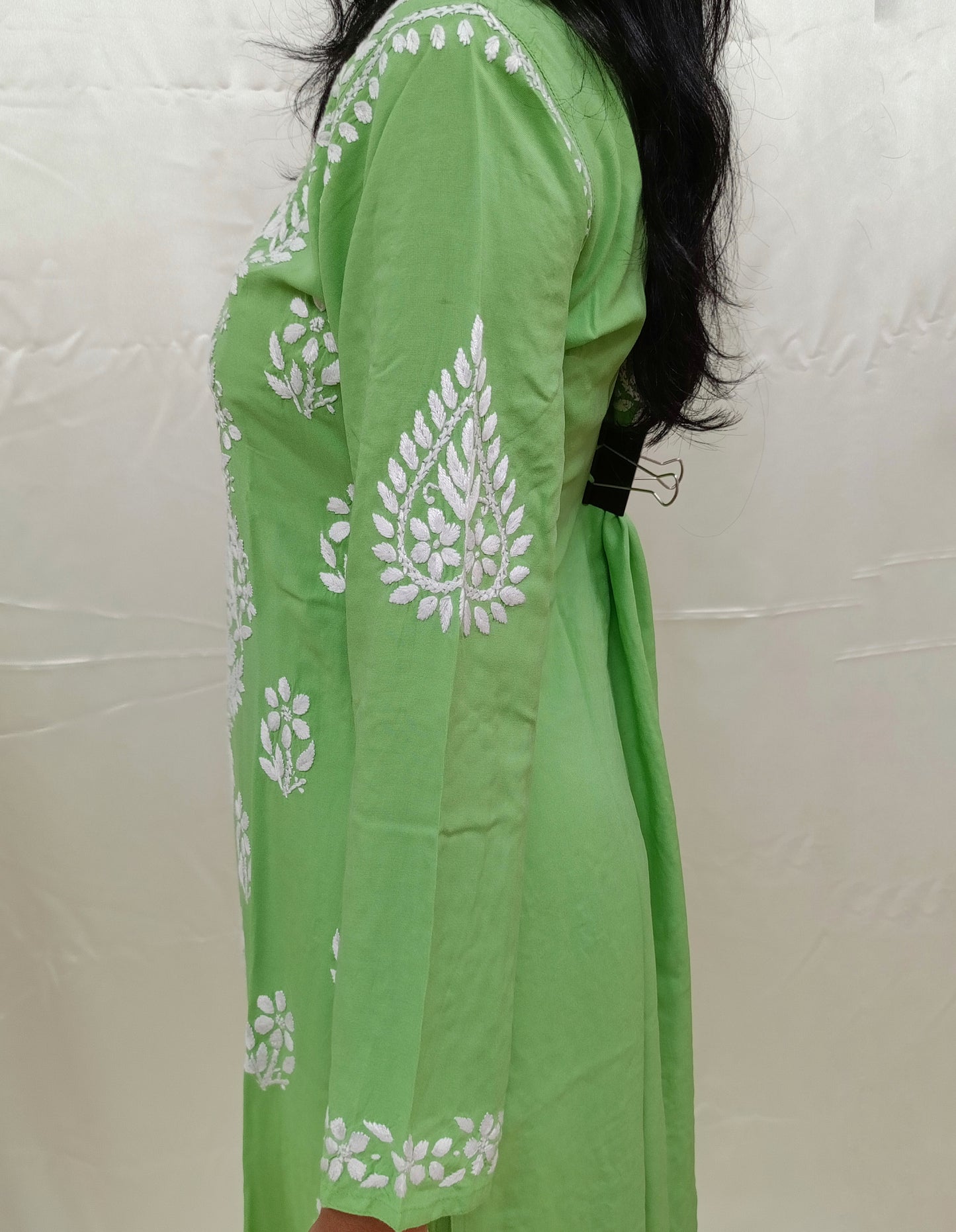 Modal Cotton White Work Pair In 3D Work