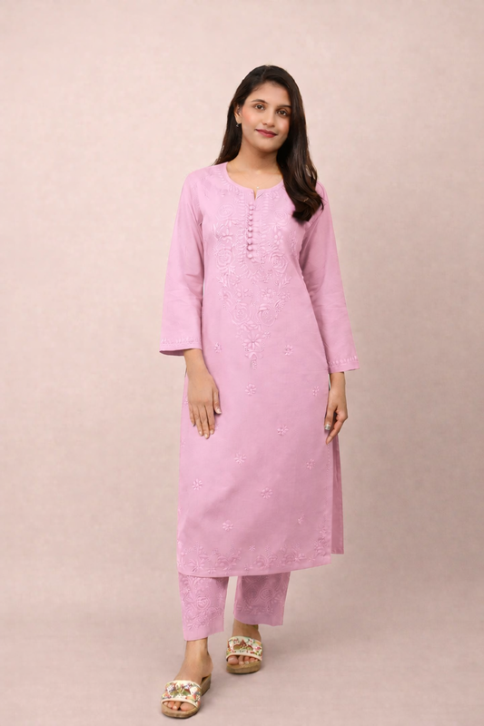 Cotton two piece pair