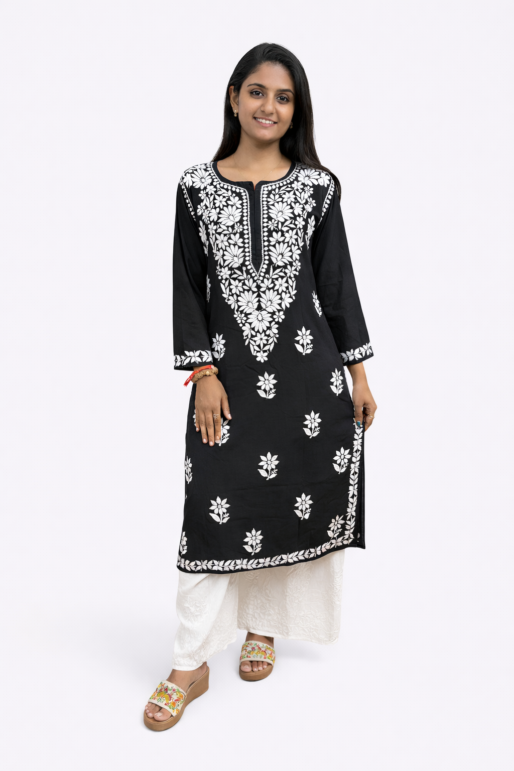 Pure modal material long kurta