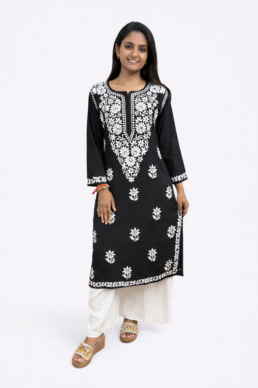 Pure modal material long kurta