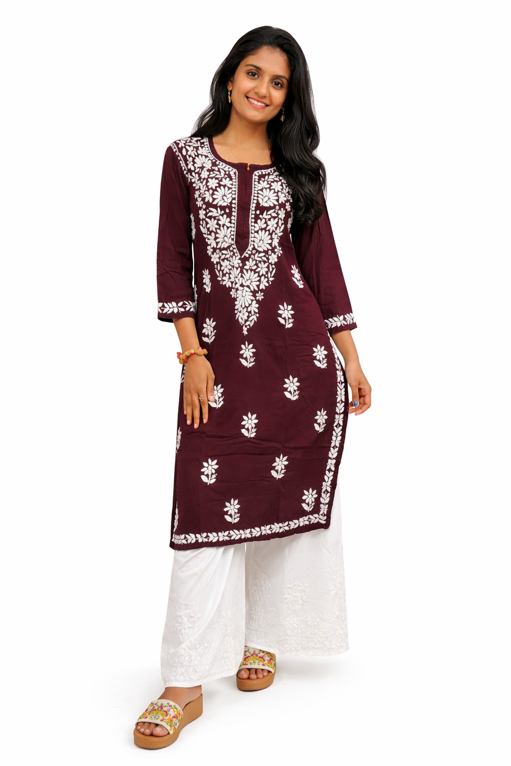 Pure modal material long kurta