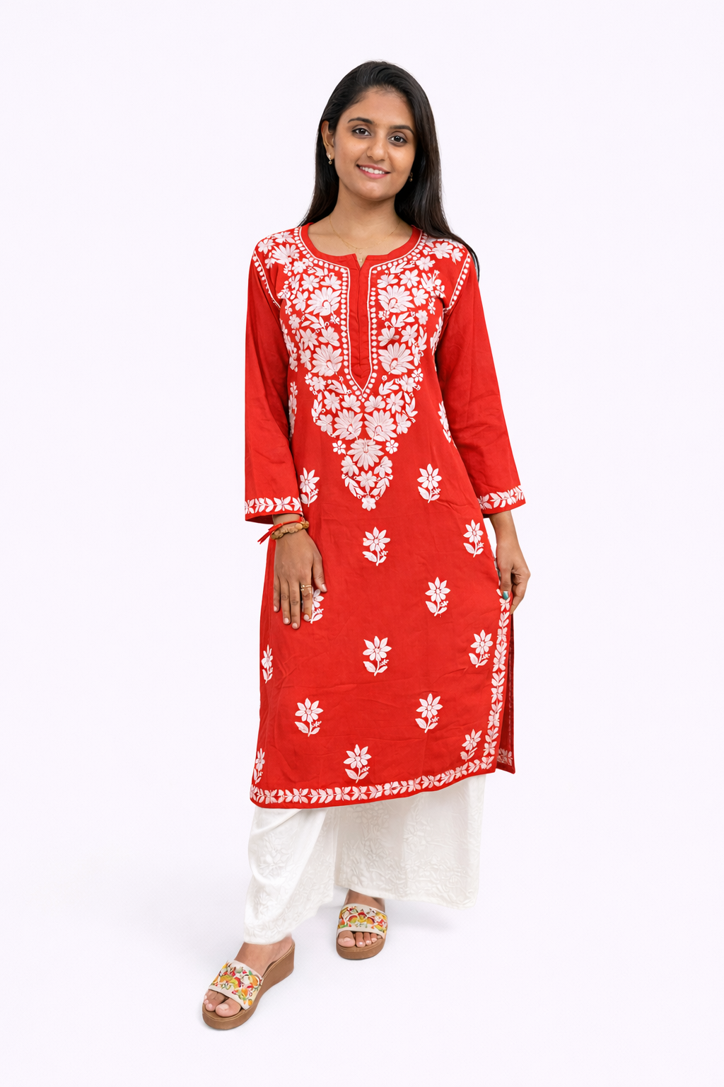 Pure modal material long kurta