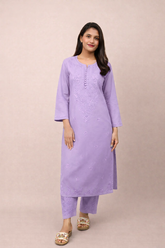 Cotton two piece pair