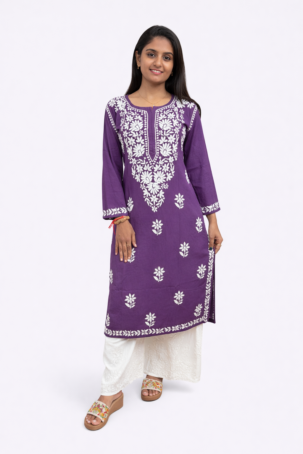 Pure modal material long kurta
