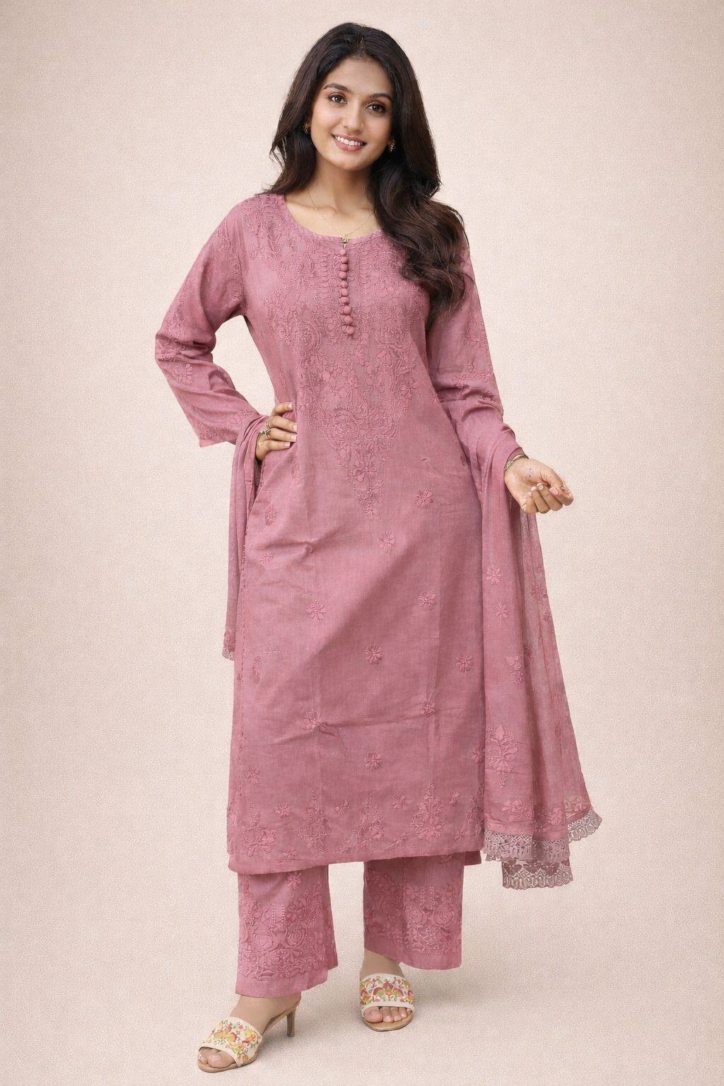 Mul Cotton three Piece Pair