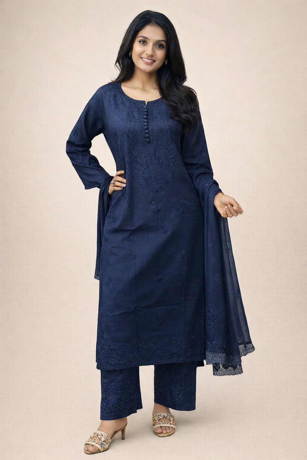 Mul Cotton three Piece Pair