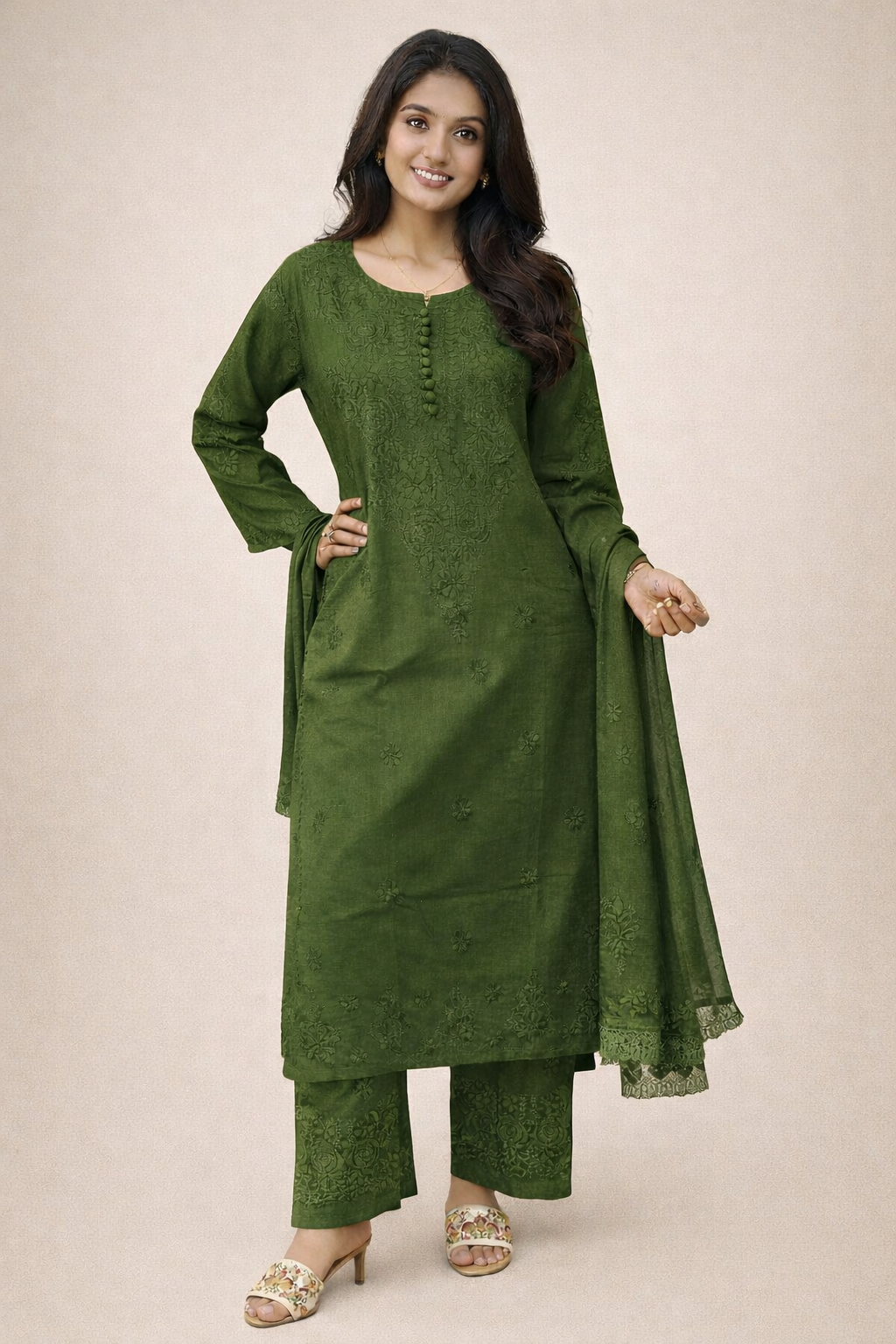 Mul Cotton three Piece Pair