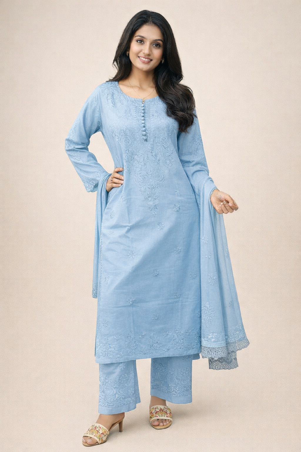 Mul Cotton three Piece Pair