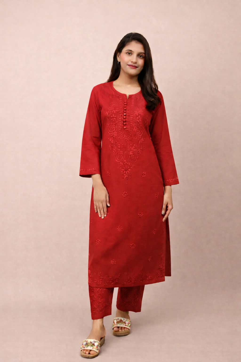 Cotton two piece pair