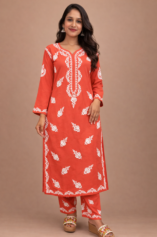 Modal kurta plaza pair