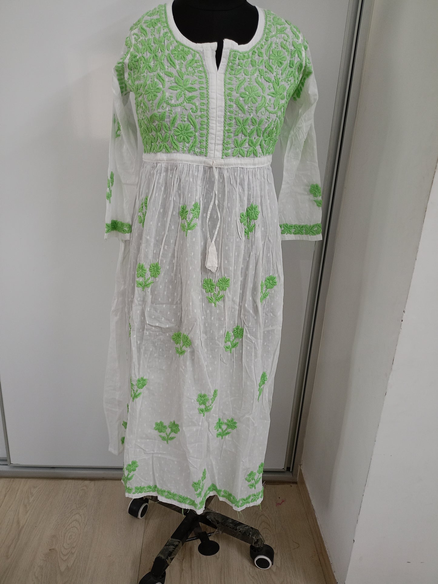 DOBBY COTTON 3D HANDWORKED ONE PIECE