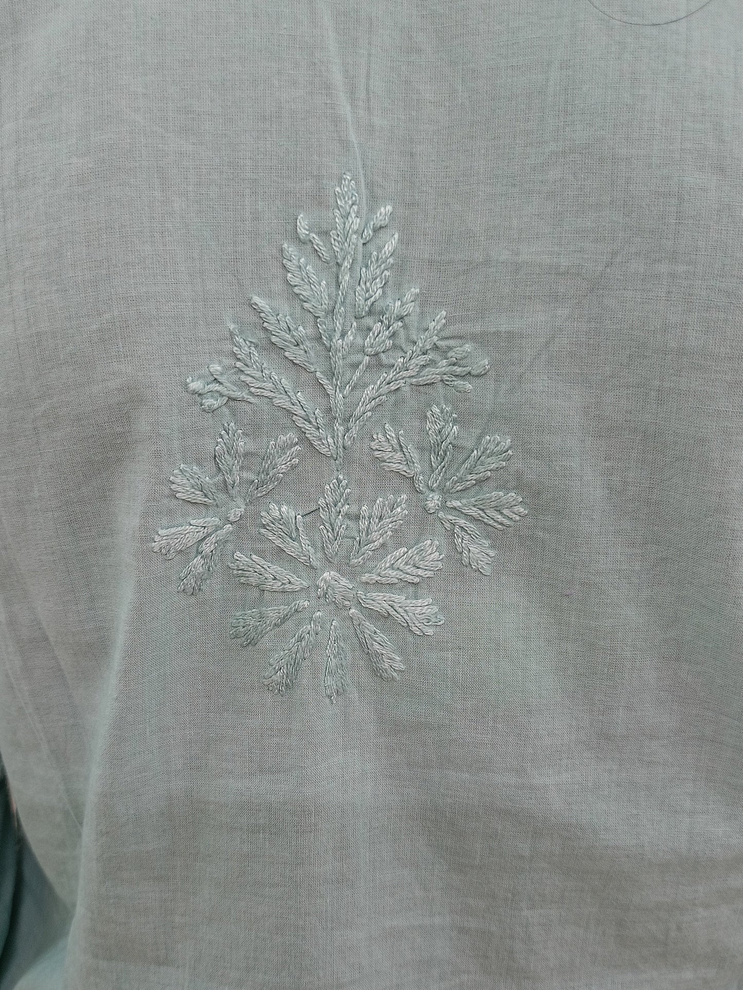 dobby cotton long kurti