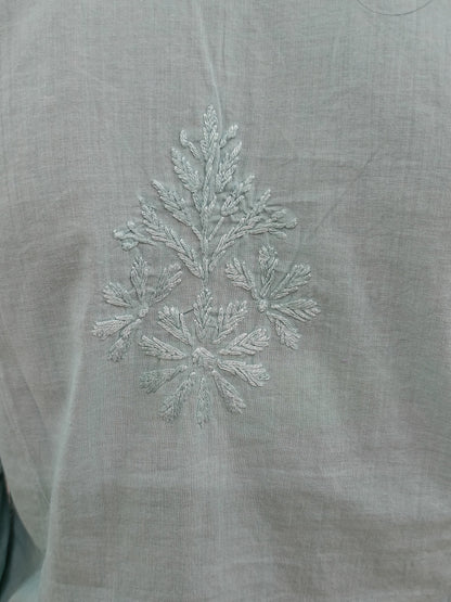 dobby cotton long kurti