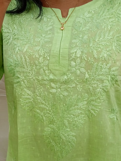 dobby cotton short kurti