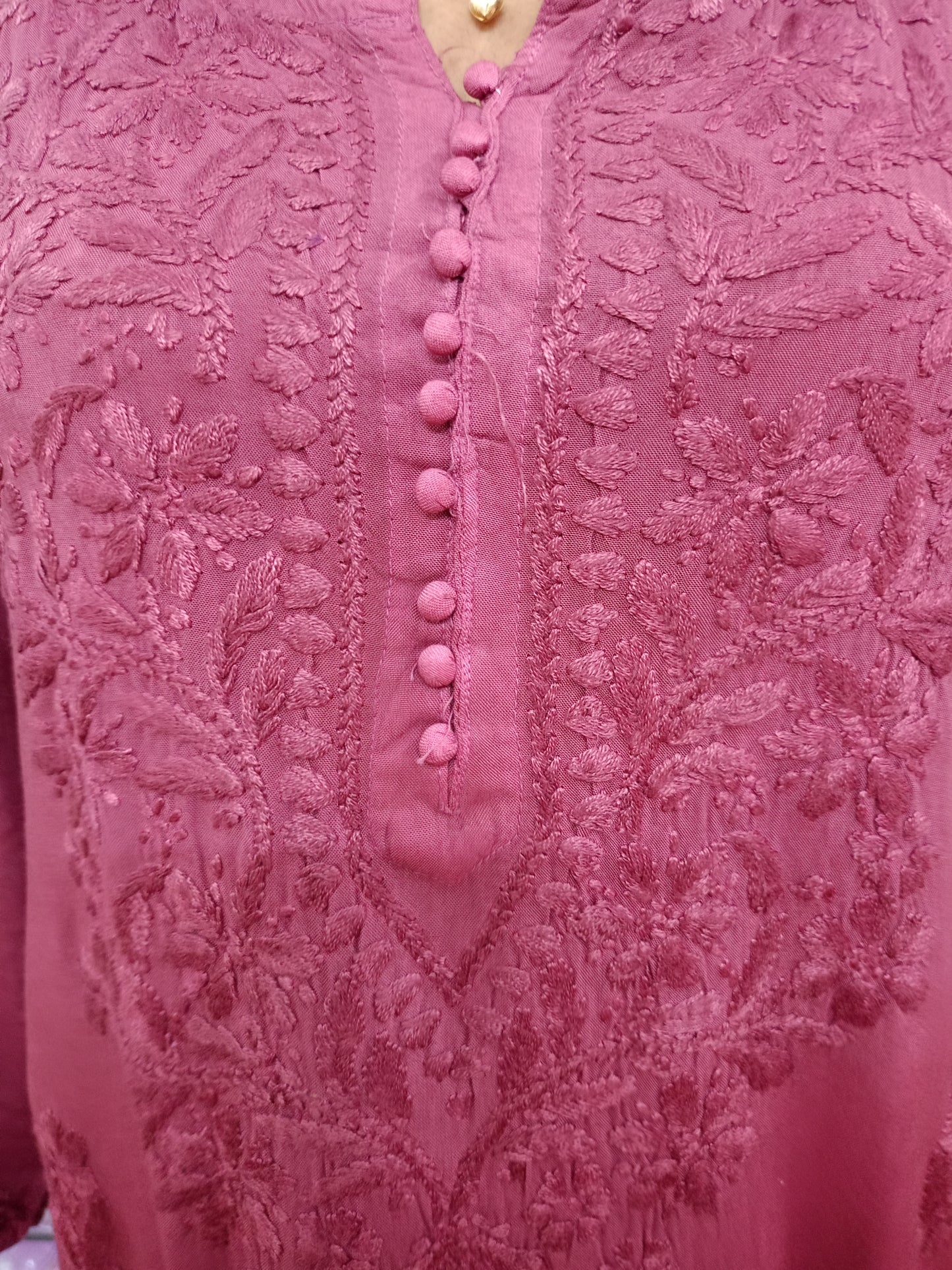 rayon cotton long kurti