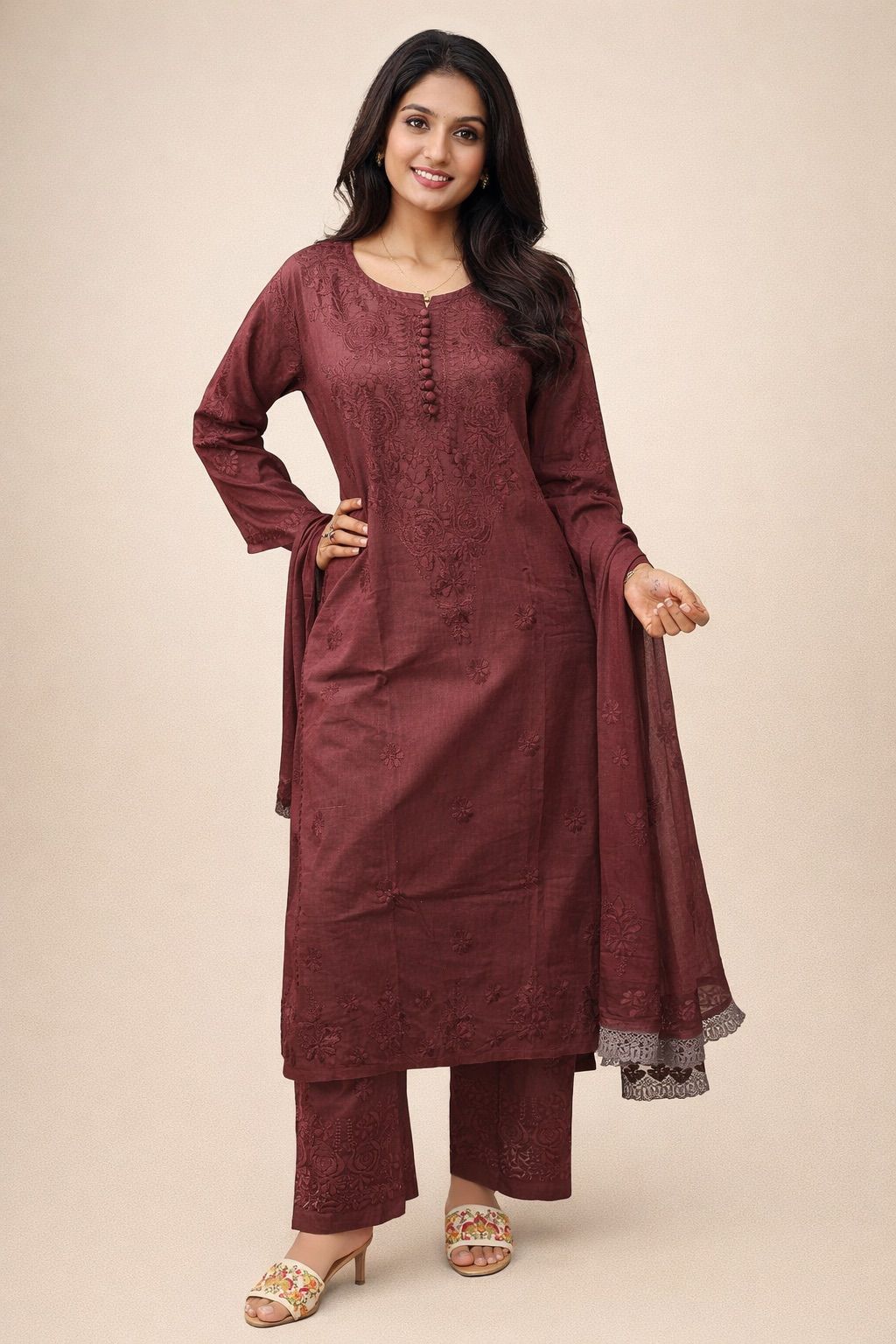 Mul Cotton three Piece Pair