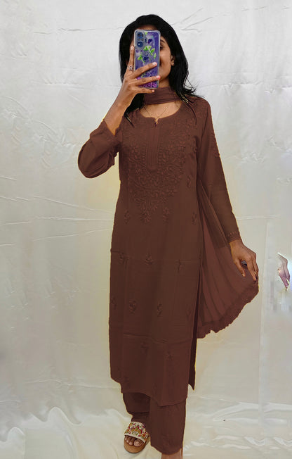 Rayon material dupatta bottom pair