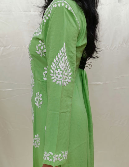 Modal Cotton White Work Pair In 3D Work