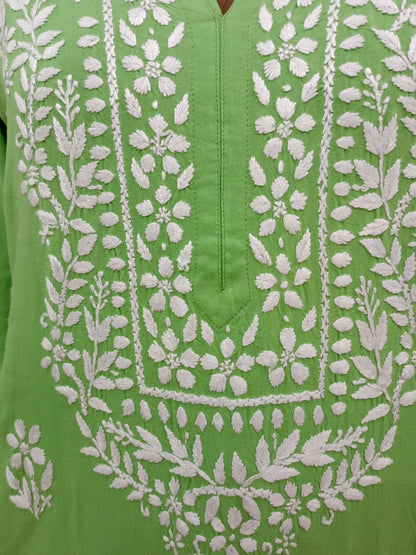 Modal Cotton White Work Pair In 3D Work