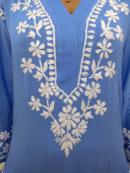 V Neck Modal Material Kurti