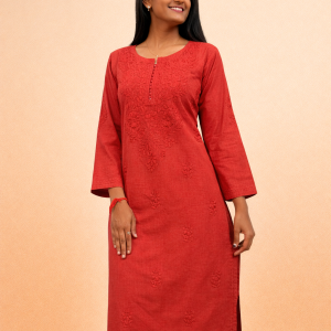 Linen long kurta